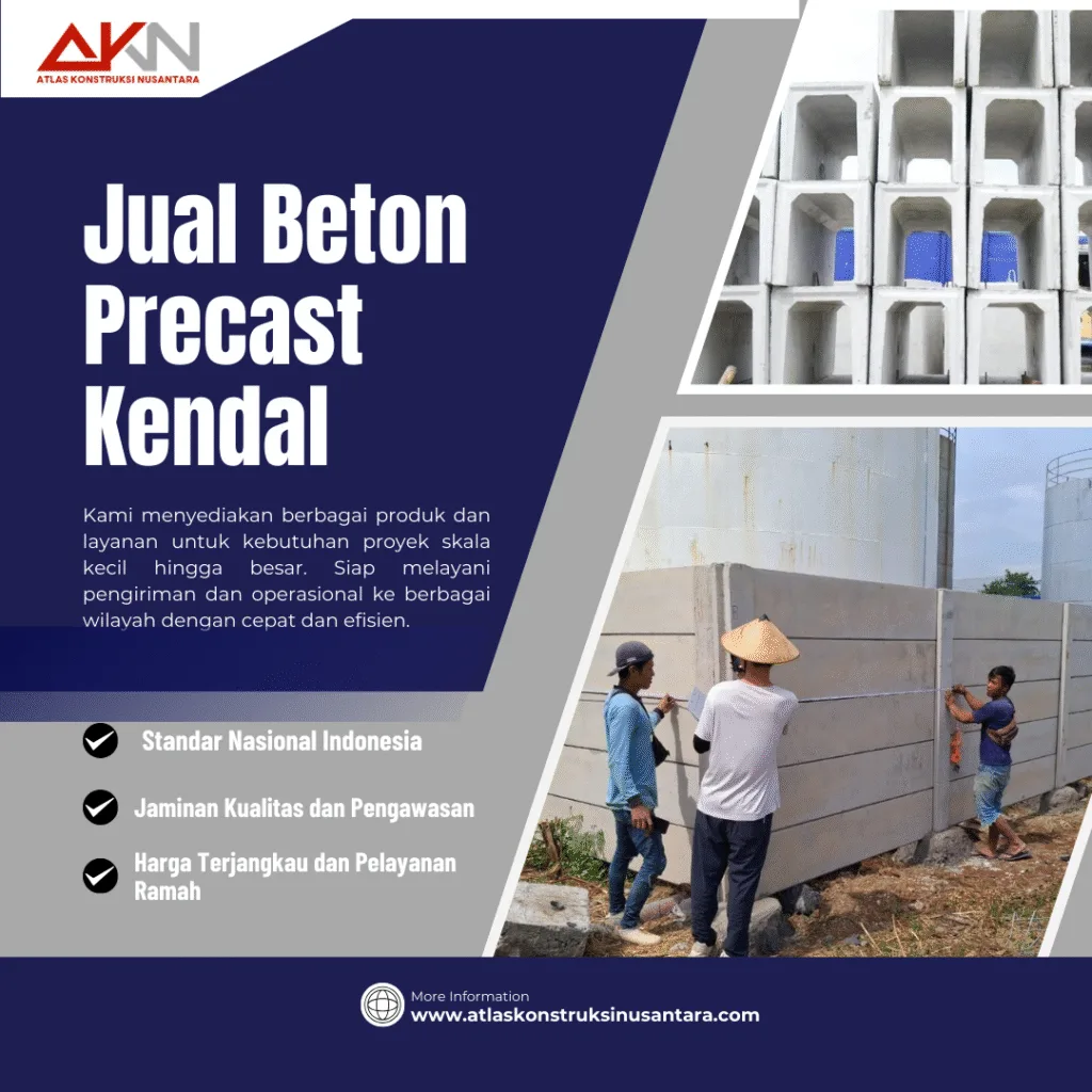 Jual beton precast Kendal