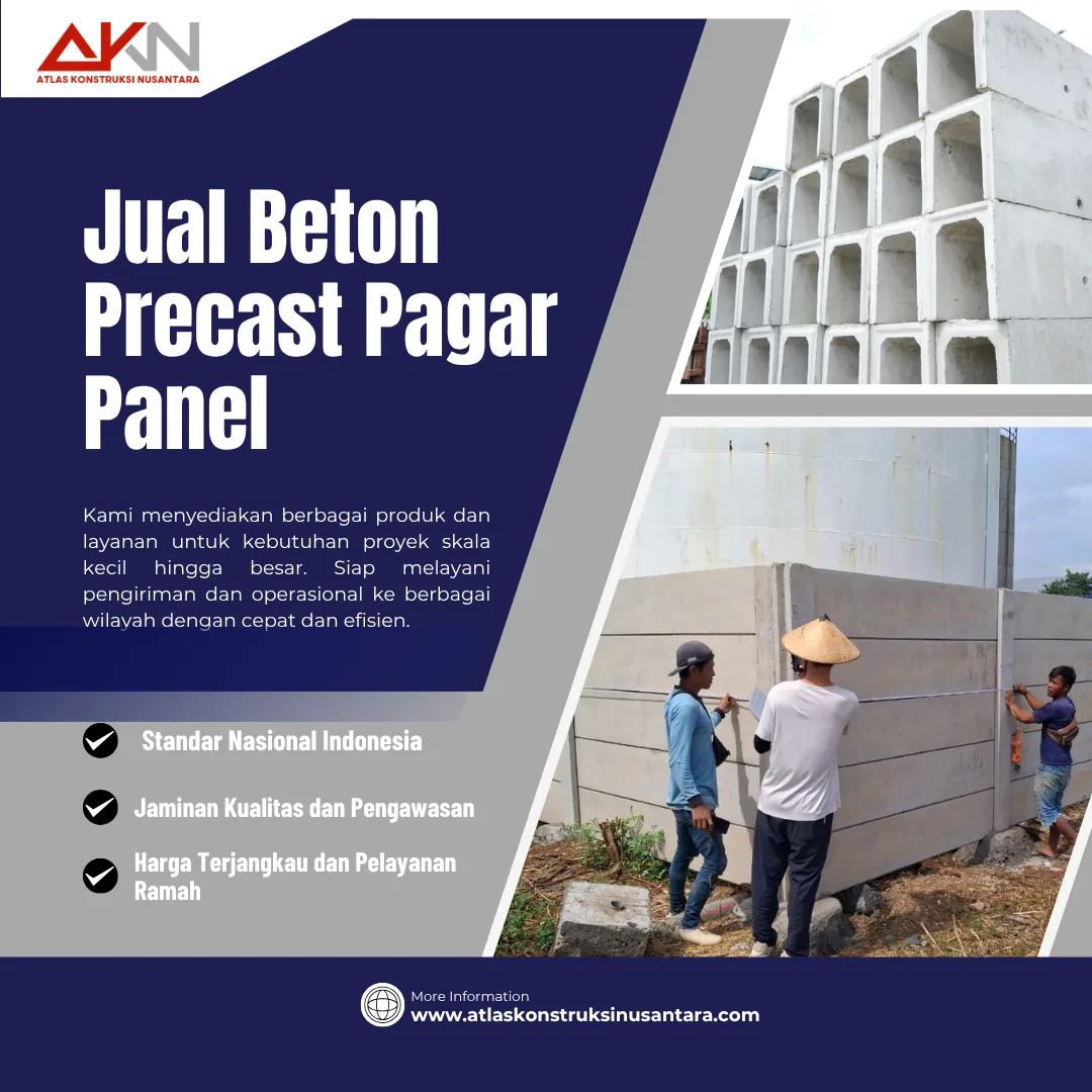 jual beton precast pagar panel semarang