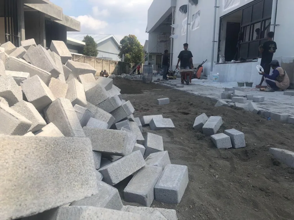 harga paving block batang